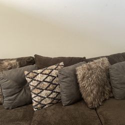 Brown Couch 