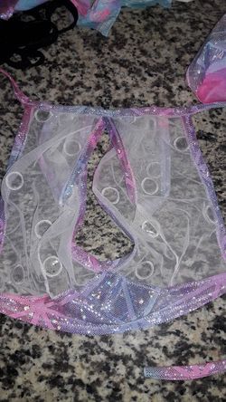 Rave Mesh halter double cross top 👙😊