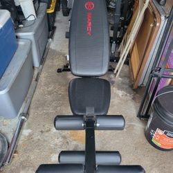 Marcy Workout Bench With Leg Attachment 