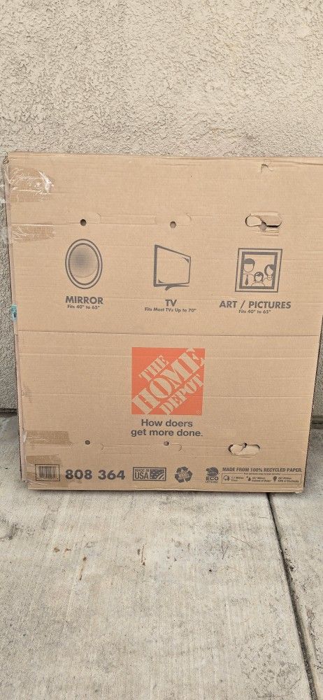 TV/MIRROR MOVING BOX