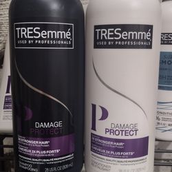 TRESemme twin pack shampoo and conditioner $$10