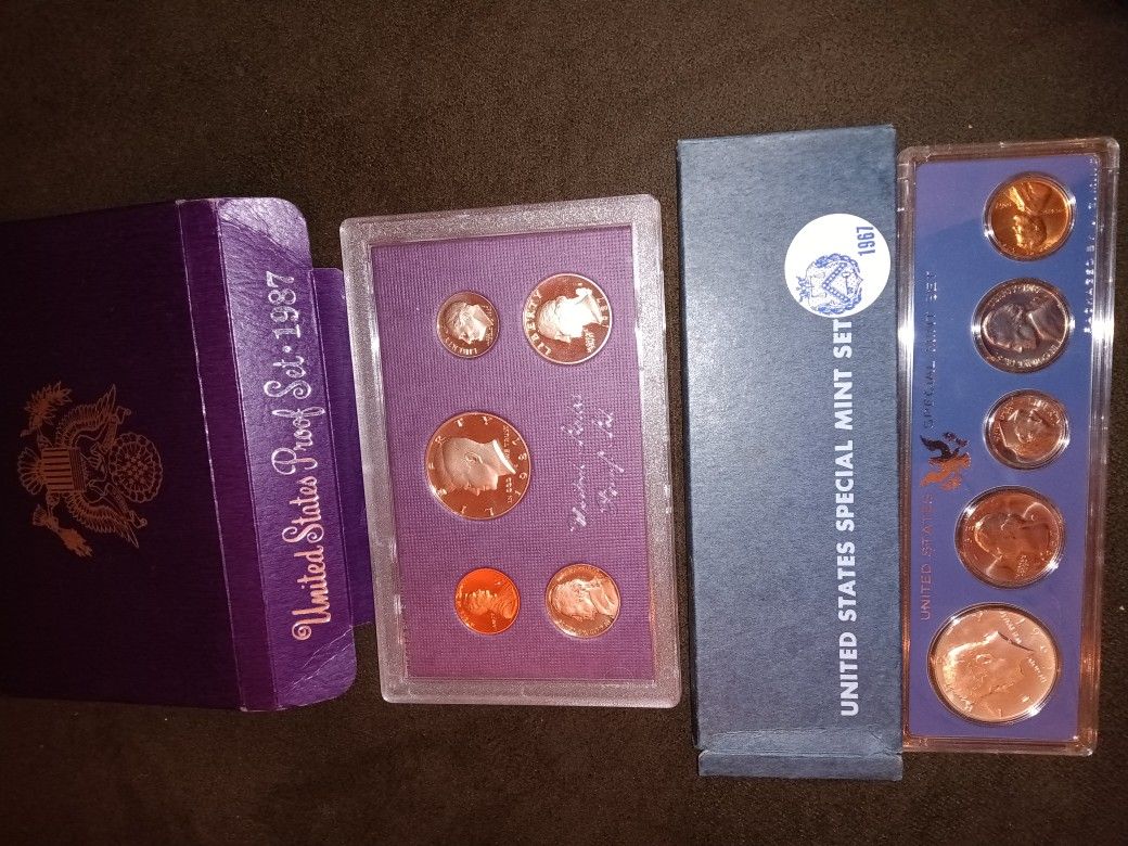 United States Special Mint Set 1967 & 1987