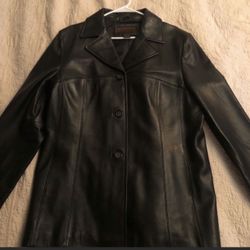 Black XXL Leather Jacket