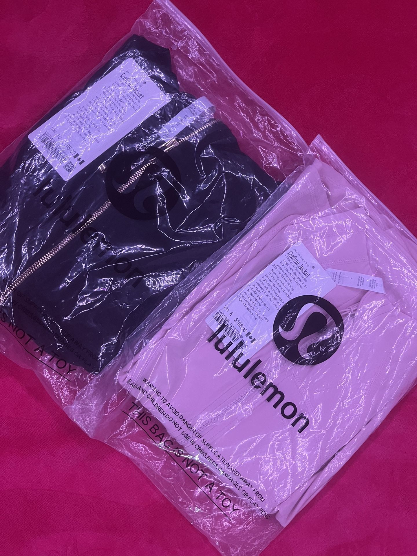 Lululemon Pink Jacket