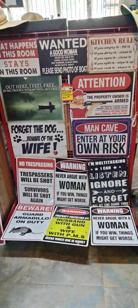 Signs For Sale