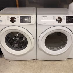 Samsung Commercial Washer And Dryer Front Loader Set