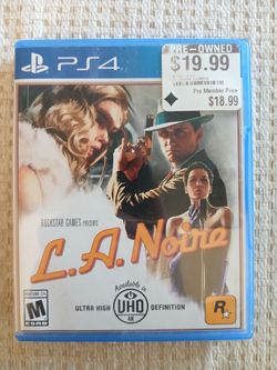 L.A. Noire PS4