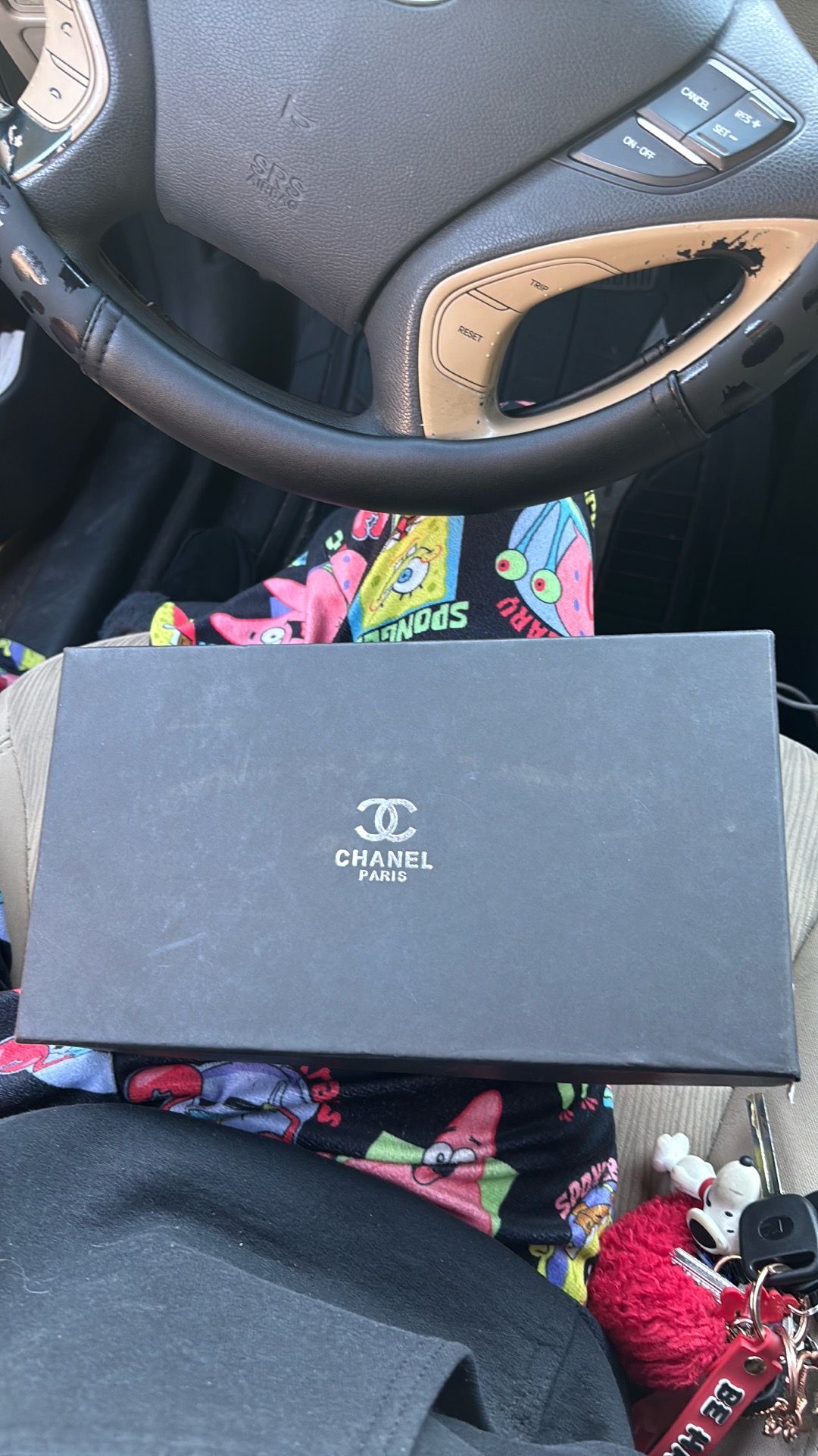 White Chanel Hand bag