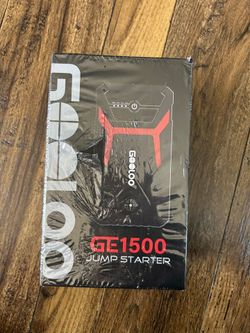 GOOLOO Car Jump Starter,1500A Peak 12V Battery Jump Box with Quick Charge Out(Up to 6.0L Gas and 4.0L Diesel Engines),GE1500 Portable Battery Booster 