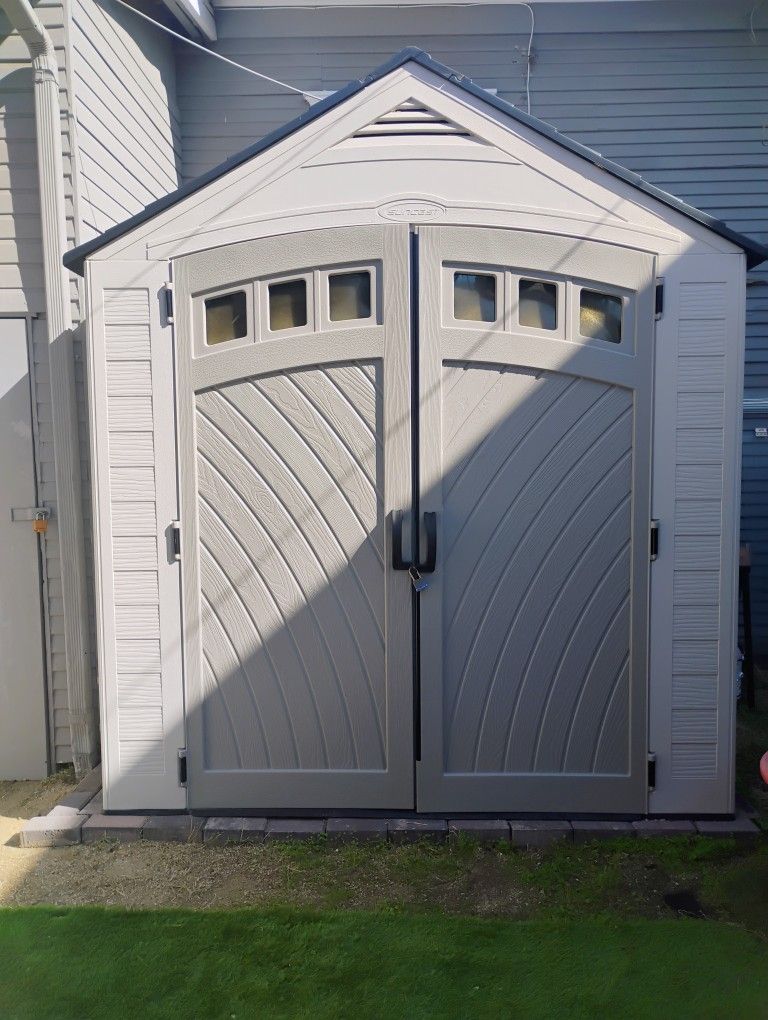 7 Ft× 7ft Vista Storage Shed 