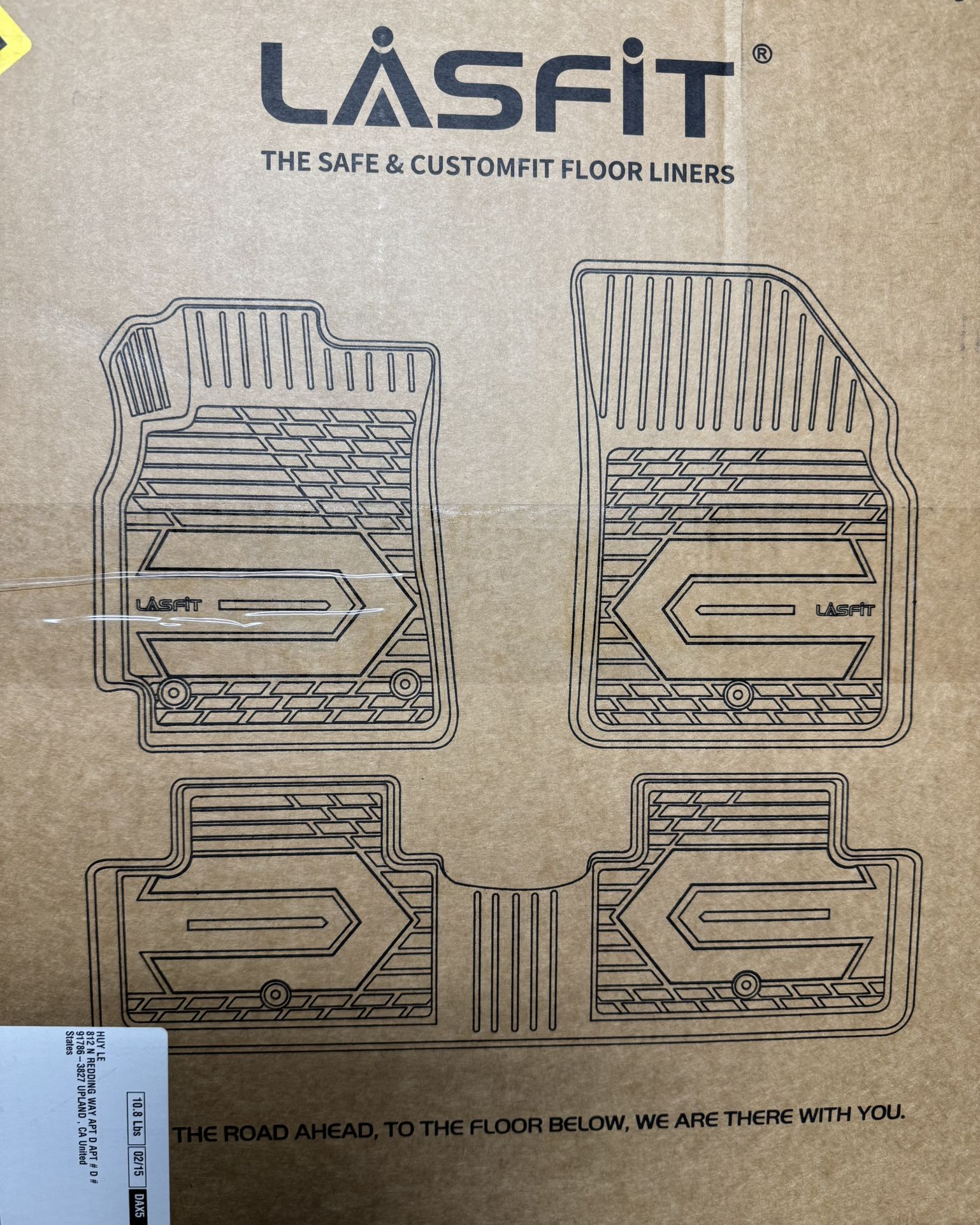 YITAMOTOR Floor Mats Fit for 2017-2025 Mazda CX-5, All Weather Custom Fit for Mazda CX5, 1st & 2nd Row, Black
