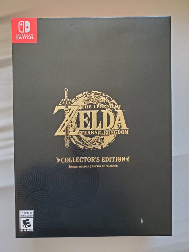 The Legend Of Zelda Tears Of The Kingdom Collector’s Edition Nintendo Switch 