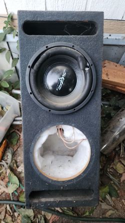 Dual subwoofer box "10