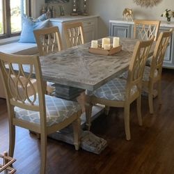 Dining Room Table And/or 6 Chairs