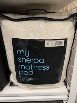 Bloomingdale's My Sherpa Mattress Pad, King