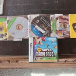 Nintendo,  Playstation 4, Xbox One, & Xbox 360 Games.