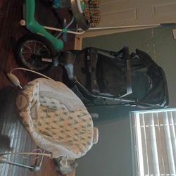 Baby Stroller/Bouncer And Walker
