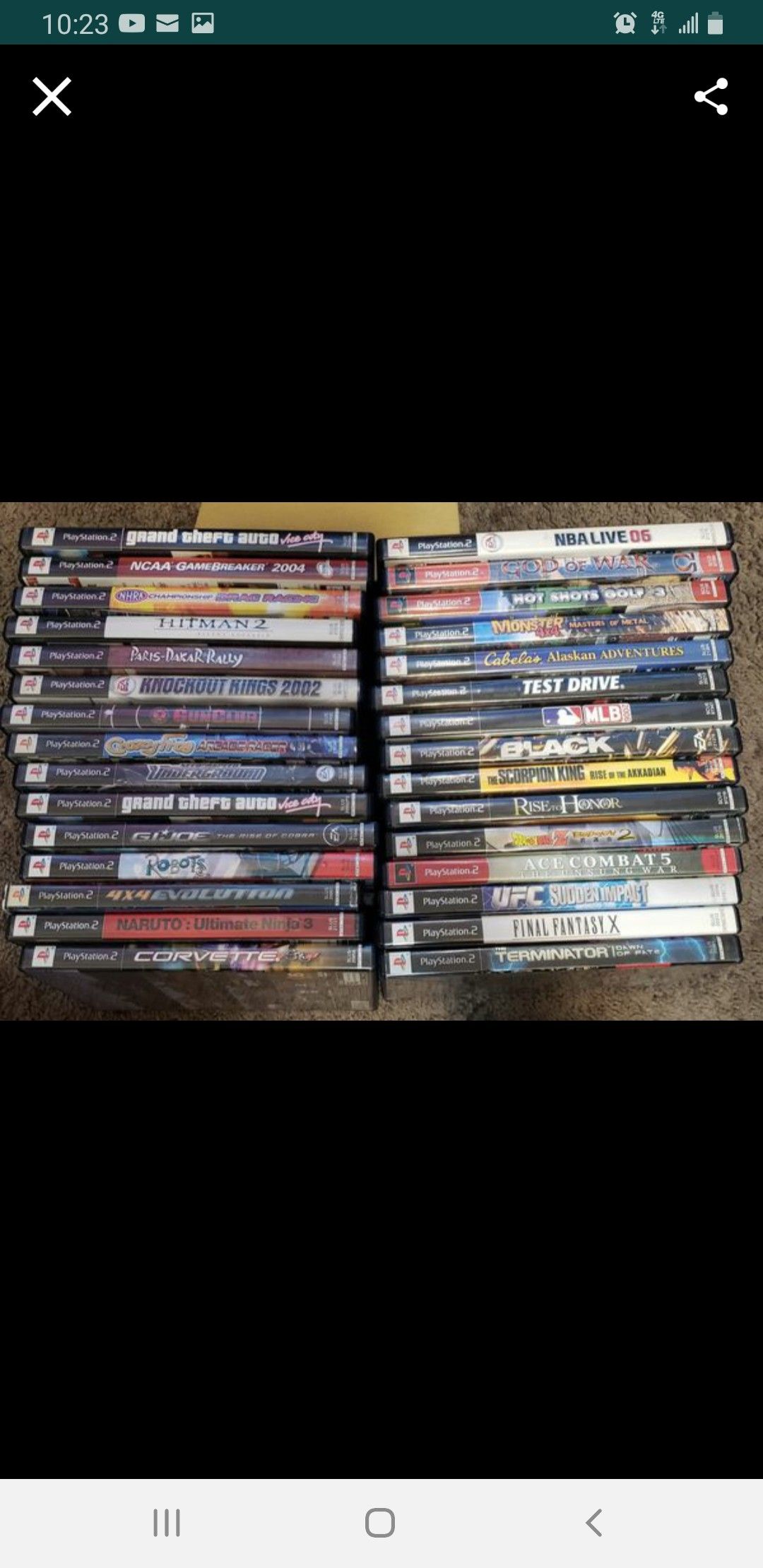 Bundle Lot #2 60 Playstation 2 Games