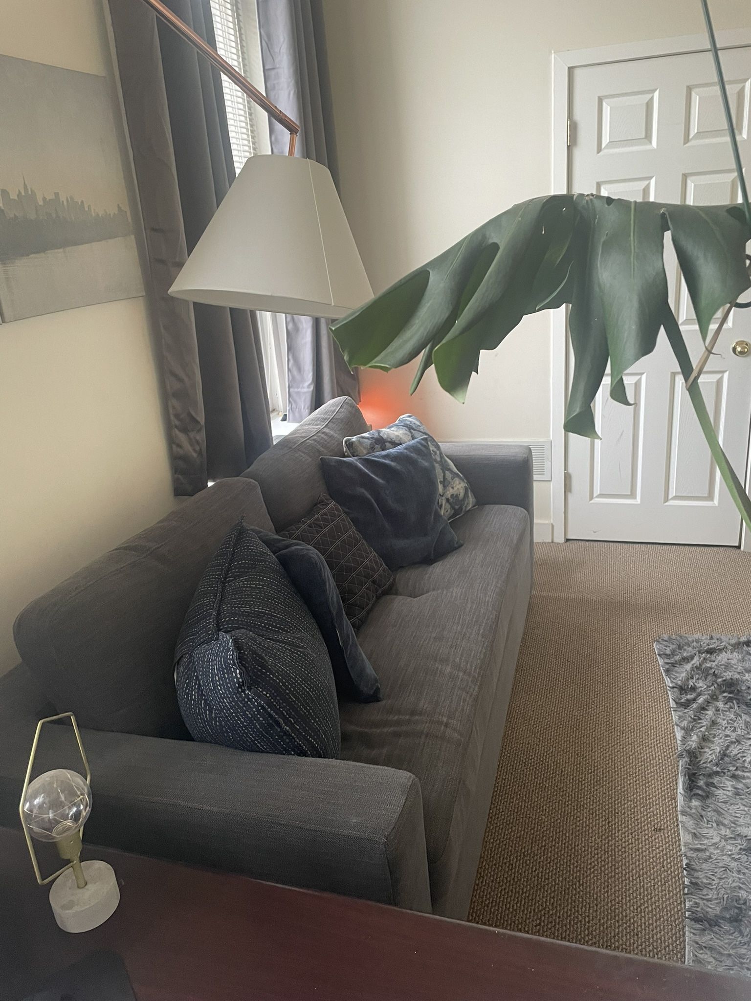 Grey Pull Out Couch