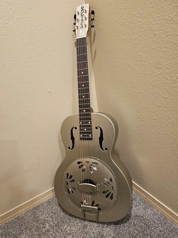 Gretsch Gutair (All Brass Body+Biscuit Cone Resonator System)