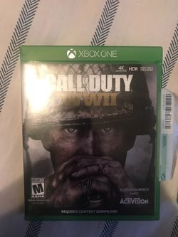 Xbox One Call Of Duty WW2