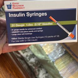 Insulin Syringes
