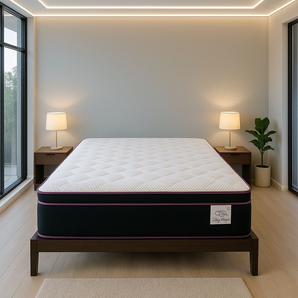 Queen Size Mattress Pillow Top 14” Inches Excellent Comfort Also Available: Twin, Full, And King New From Factory With Its Plastic Same Day Delivery