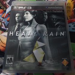 Heavy Rain PlayStation 3/PS3 (Read Description)