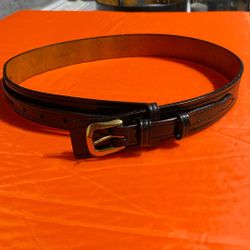 Don Hume B112 Ranger Leather Belt , Size 32, USBP