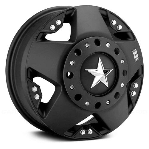 XD Rockstar DUALLY WHEELS GM, chevy, 8lug