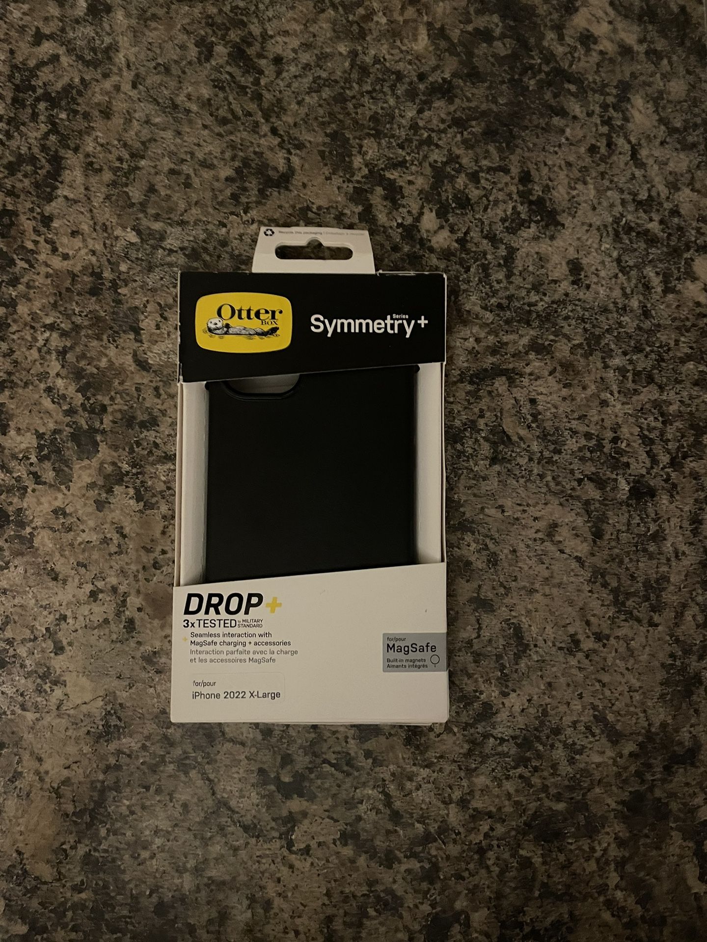 OtterBox Phone Case for iPhone 14 Plus, MagSafe, Black