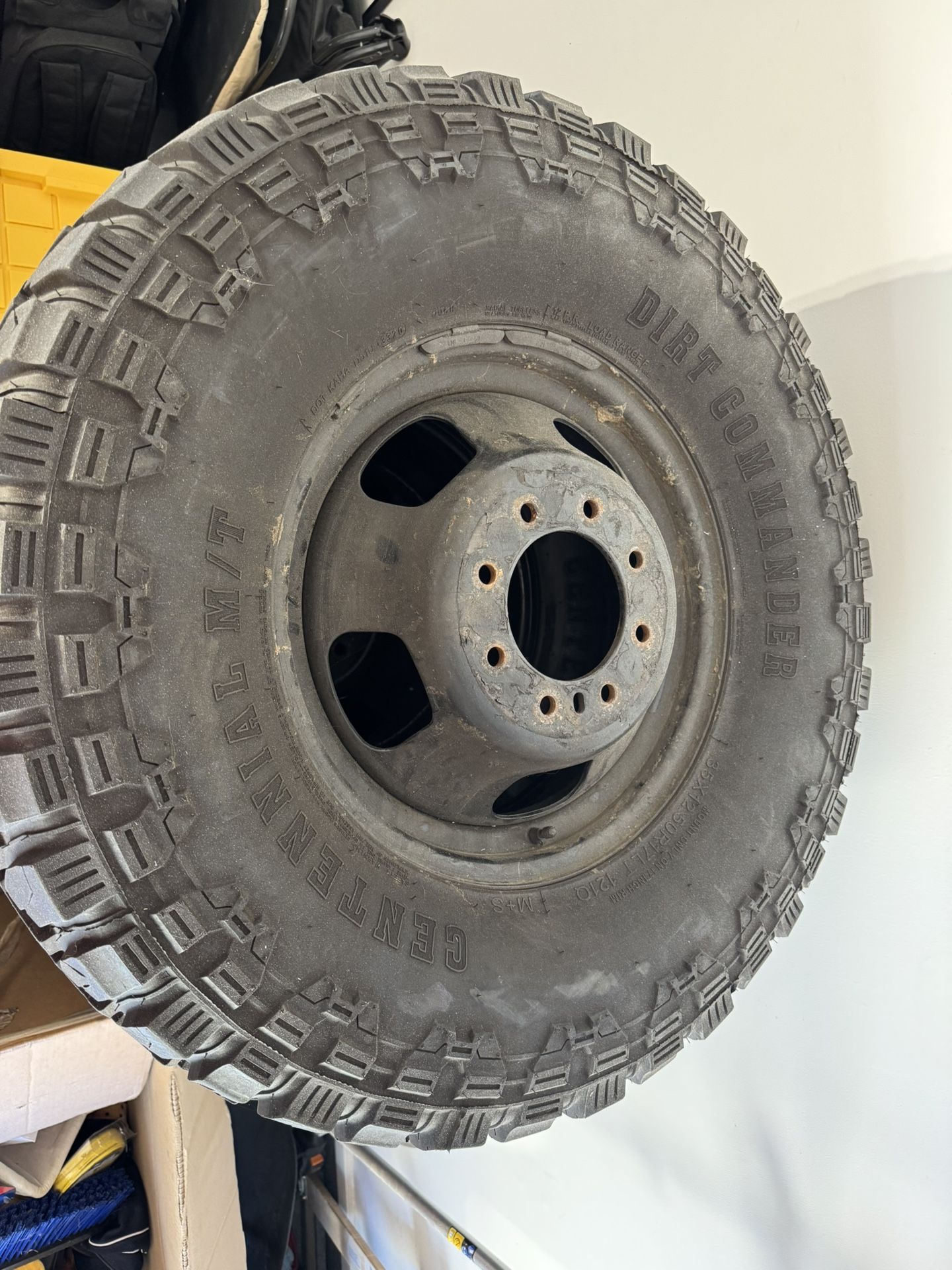 6 x Centennial M/T Tires 35 x 12.50R17LT 17 Rim