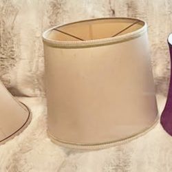 Lamp Shades (three) -  Nice!