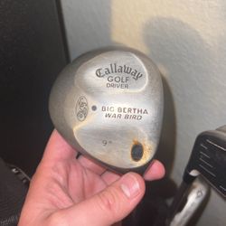 Callaway Driver And Golf Clubs, Looks To Be A Full Set 