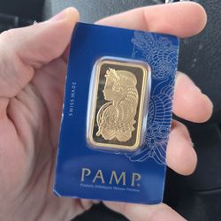 1oz .9999 Gold PAMP Suisse Lady Fortuna