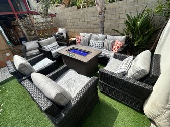 Patio set outdoor Sumbrella fabric brand new