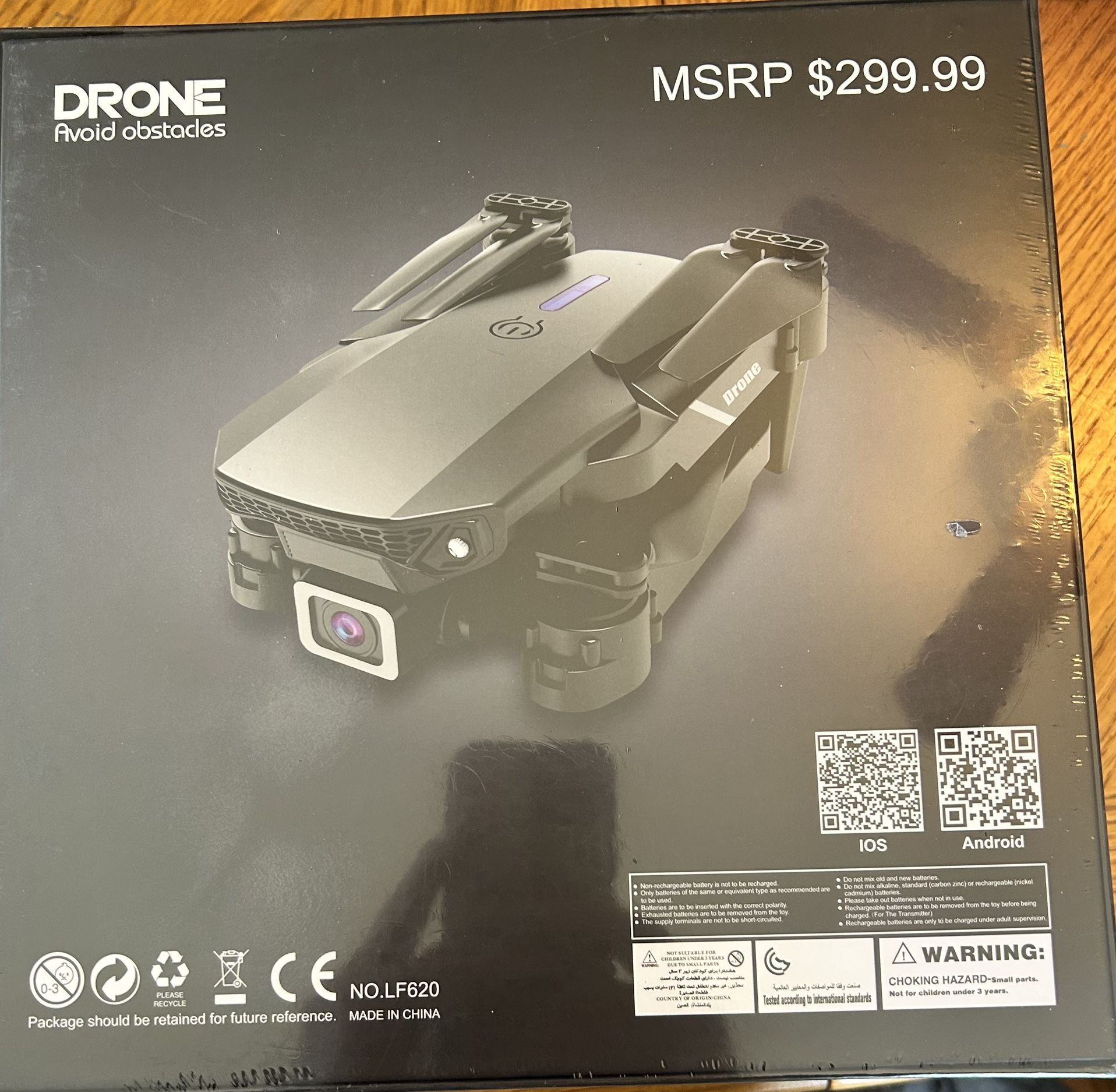 Drone SMS avoids obstacles 4k camera, photo and video BRAND NEW unopened (2 available)