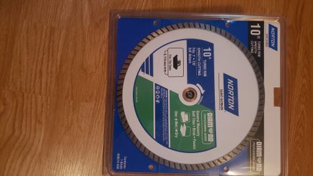 NORTON 10" WET & DRY DIAMOND  BLEDE
