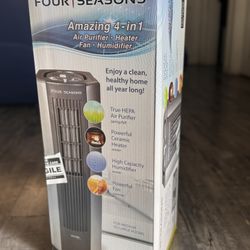 Fan humidifier air purifier heater all in one brand new FIRM$ ventilado purificador de aire humidificador