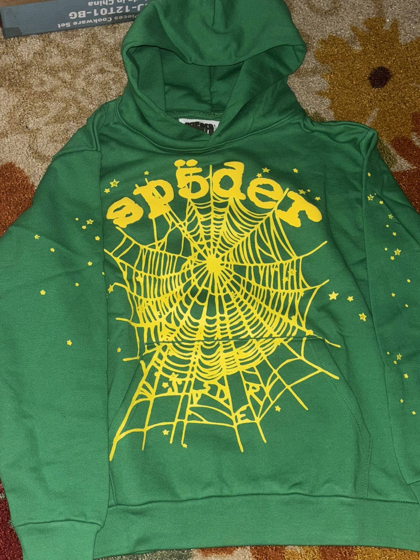 Green Spider Hoodie