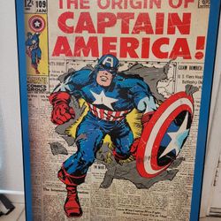 Captain America Frame 
