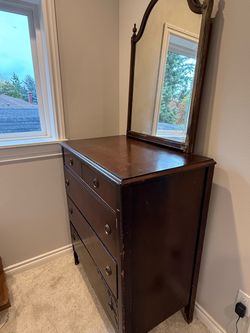 Antique dresser vanity