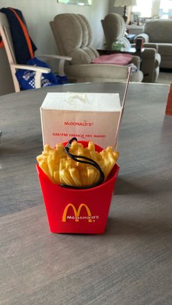 Vintage McDonald’s AM/FM  French Fry Radio