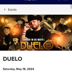Duelo Concert Saturday 