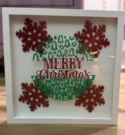 Merry Christmas Shadowbox