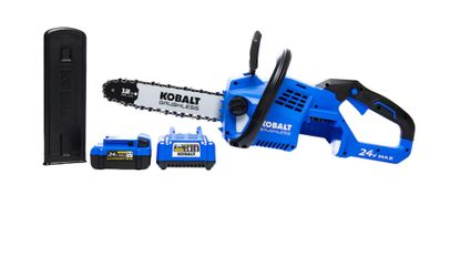 Kobalt 24V Max Brushless 12-Inch Cordless Chainsaw