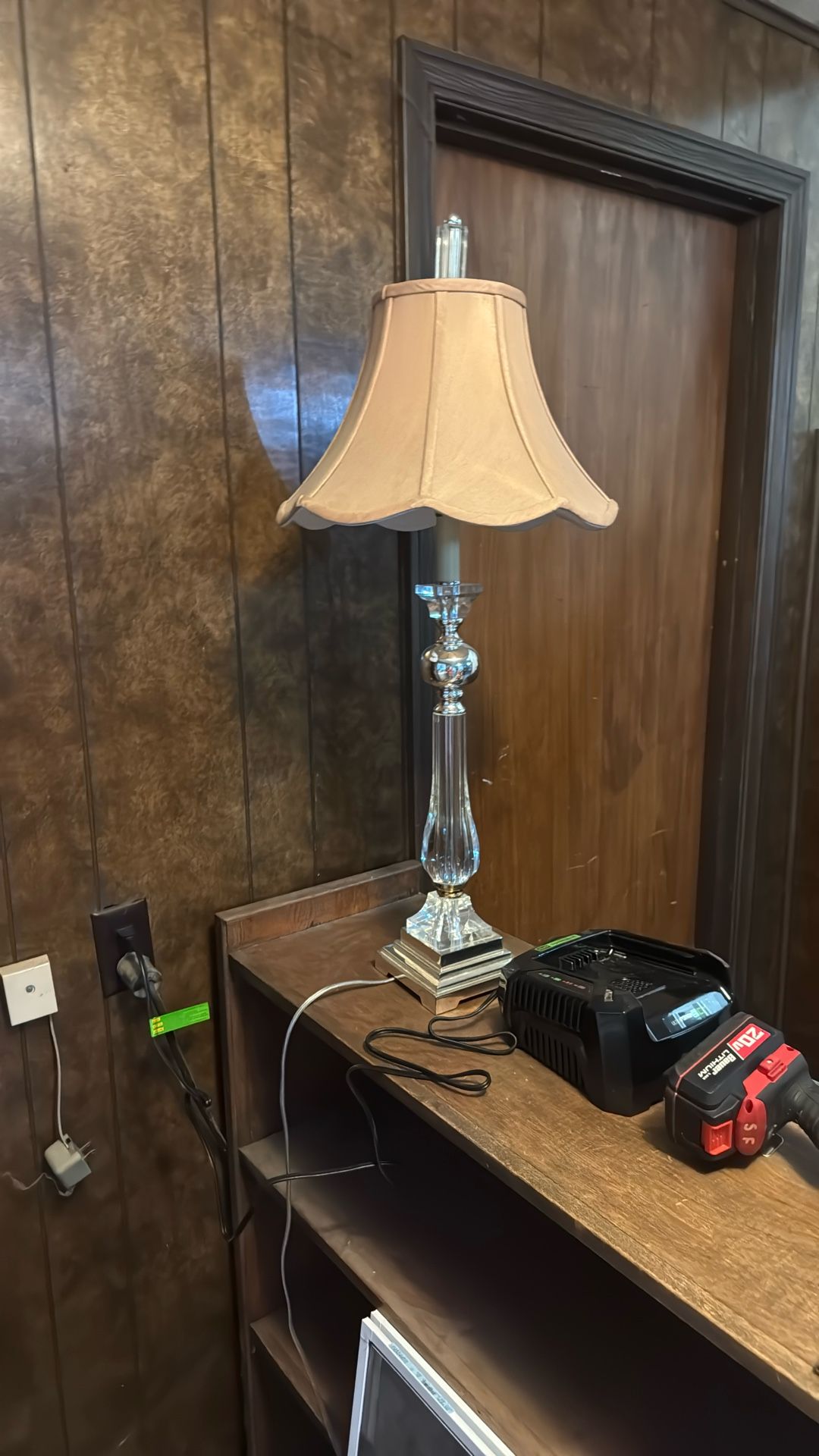 2 Lamps and A Folding Side Piece