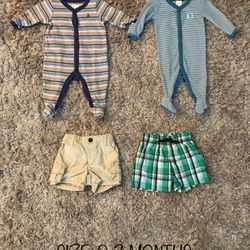 LIKE NEW‼️ 0-3 MONTH BABY BOY CLOTHES - BABY GAP, GYMBOREE