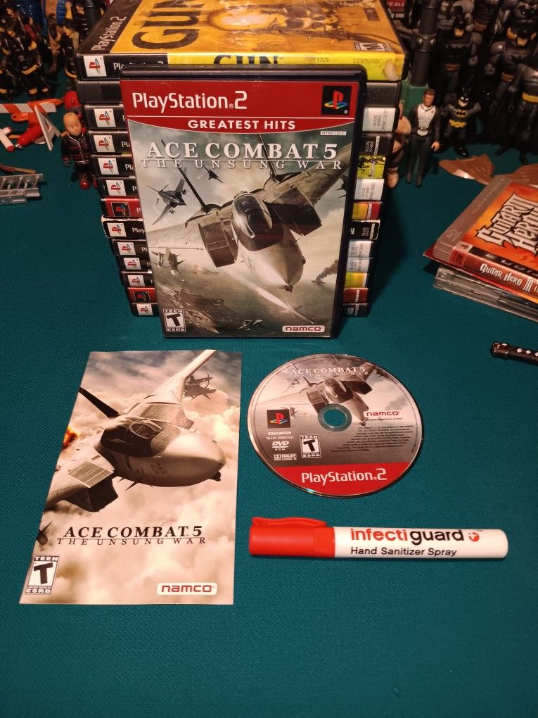 " Ace Combat 5: The Unsung War ( Vintage 2004 ) PlayStation 2
