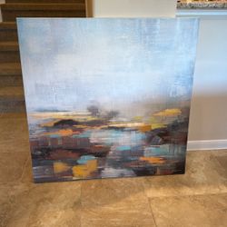 LARGE SQUARE PAINTING